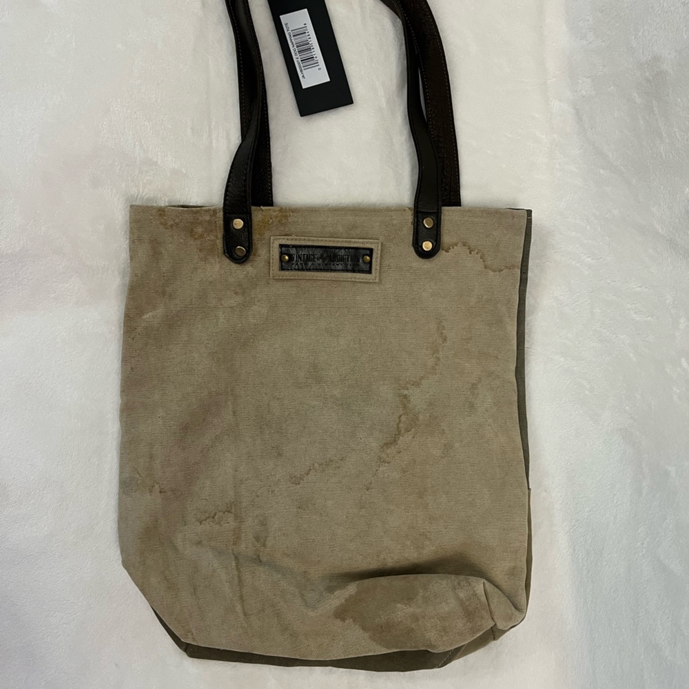 Vintage Addiction Canvas Tote - Picture 4 of 7